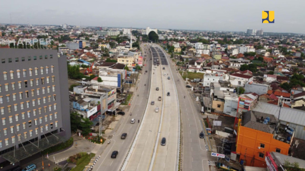 Flyover Sekip Ujung, Kota Palembang, infrastruktur jembatan, kementerian pekerjaan umum,