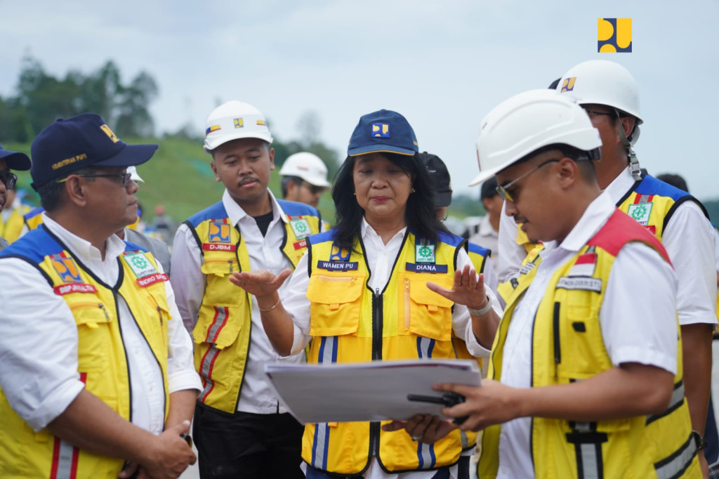 Wakil Menteri Pekerjaan Umum Diana Kusumastuti, Terowongan Perlintasan Satwa, tol akses ikn, ibu kota nusantara, infrastruktur ikn, jalan tol ikn, infrastruktur berkelanjutan